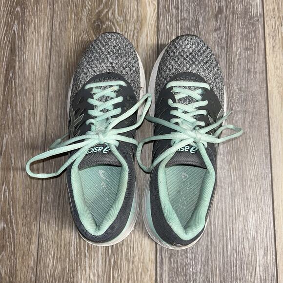 ASICS Gel Exalt 4 T7E5N Women's Size 6.5 Running Mid Gray Silver Glacier Shoes - Picture 9 of 14